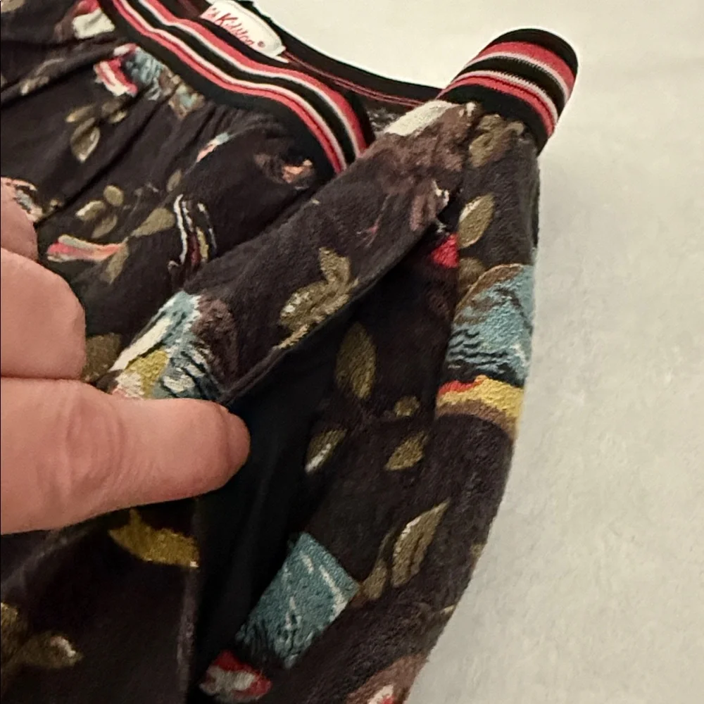 Cath Kidston London | Garden Bird Print Cotton Pull On Skirt Pockets (M 6-8) - Picture 5 of 13
